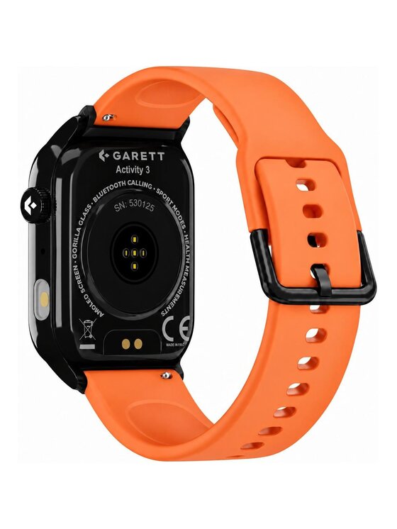 Garett Garett Zegarek 5900336218696 Pomarańczowy