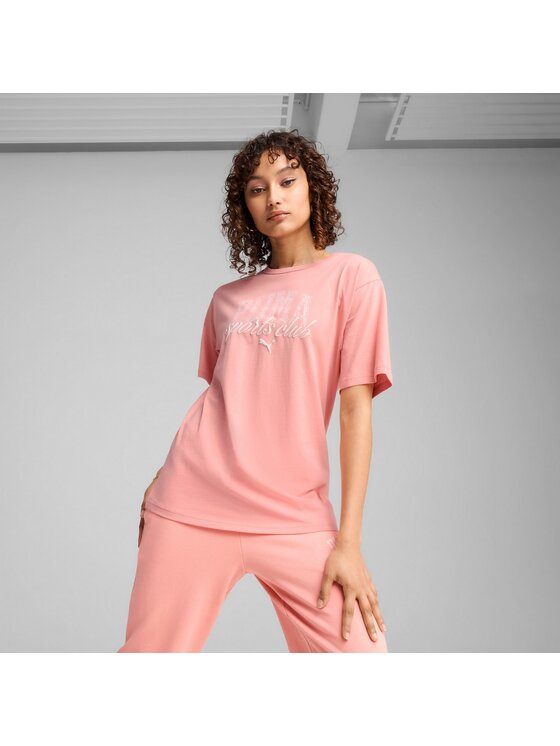 Puma Puma T-Shirt 685031 Różowy Regular Fit