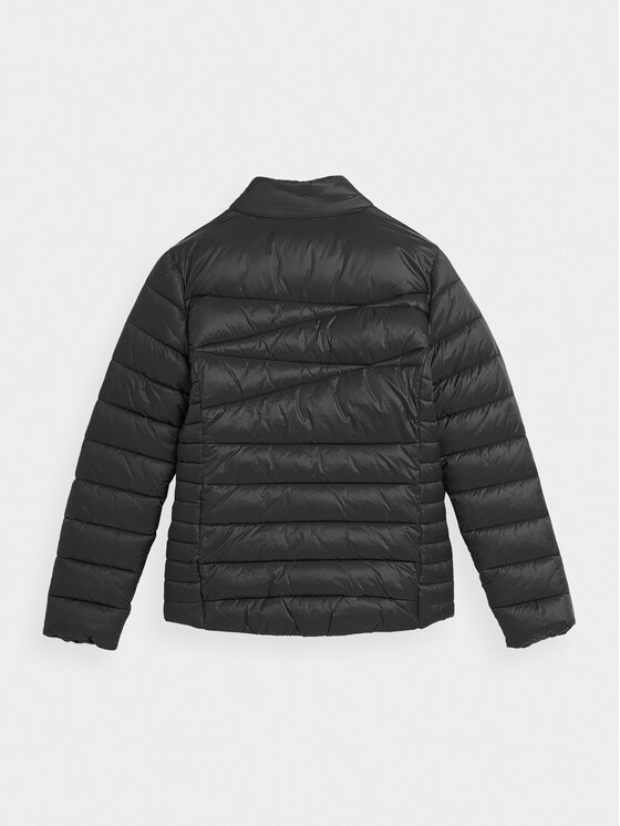 4F 4F Μπουφάν χειμωνιάτικο 4FJAW23TDJAF219 Μαύρο Regular Fit