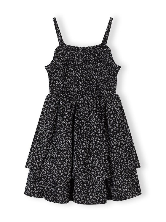 minoti minoti Sukienka codzienna 30DRESS157 Czarny Regular Fit