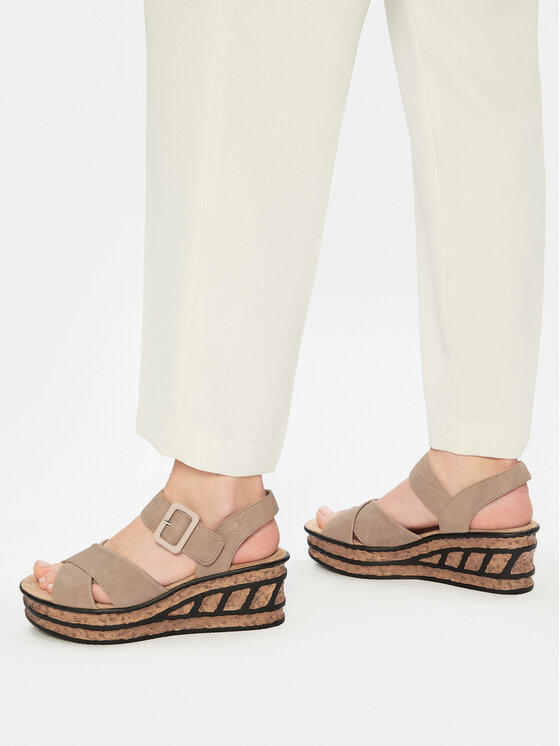 Rieker Rieker Sandales 68163-62 Bēšs