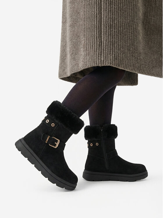 DeeZee DeeZee Polokozačky CEO-CM241202-14 Černá