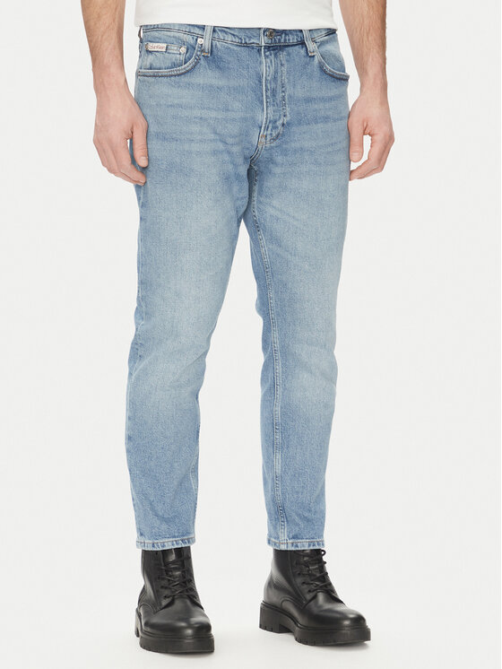 Calvin Klein Jeans Calvin Klein Jeans Blugi J30J327174 Albastru Tapered Fit