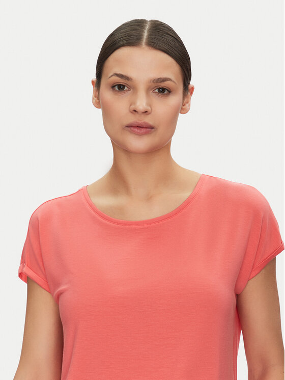 Vero Moda Vero Moda T-Shirt Ava 10284468 Różowy Regular Fit