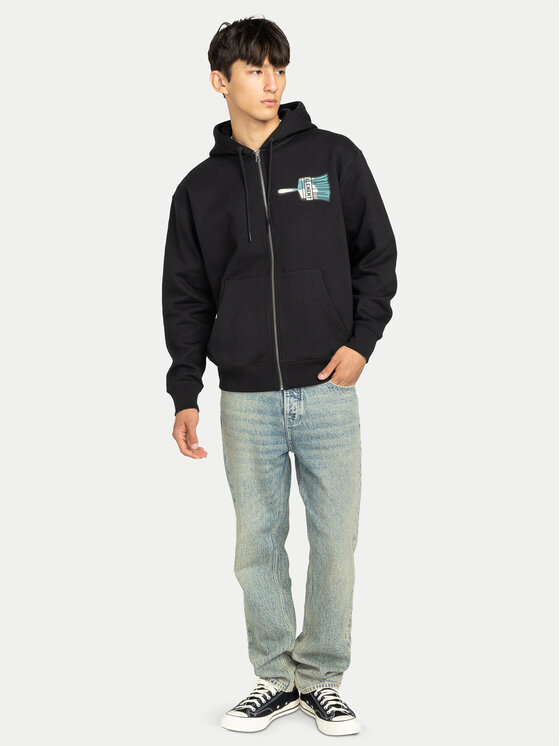 Element Element Світшот Paint Brush ELYSF00310 Чорний Relaxed Fit