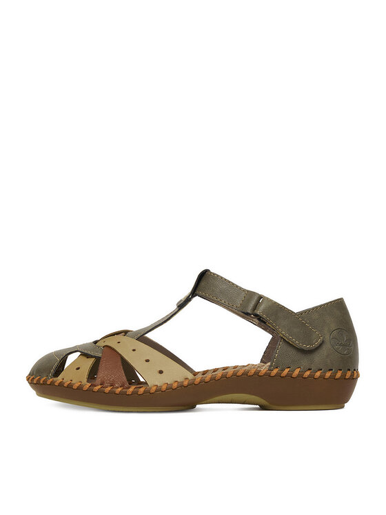 Rieker Rieker Sandalen CEO-M1655-54 Grün