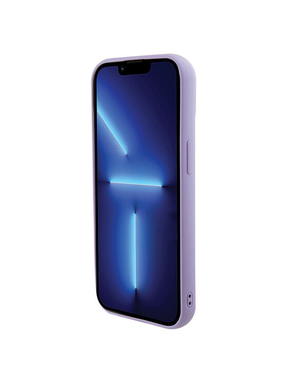 Guess Guess Etui na telefon iPhone 15 Fioletowy