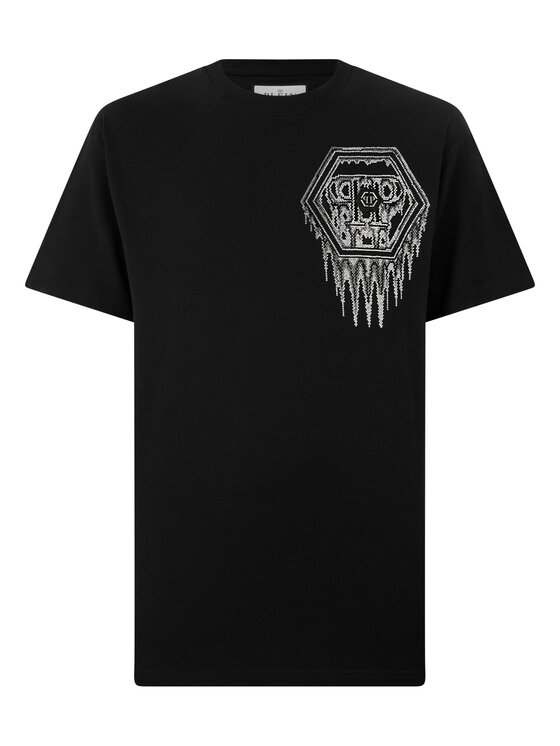 PHILIPP PLEIN PHILIPP PLEIN T-shirt 31078 Nero Regular Fit