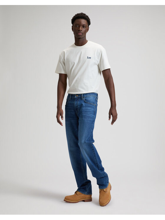 Lee Lee Jeansy HADEN Niebieski Loose Fit