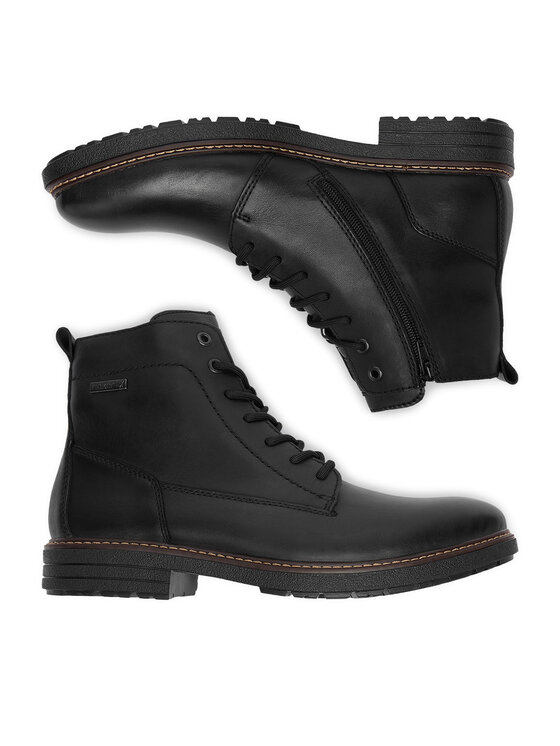 Rieker Rieker Schnürschuhe 33143-00 Schwarz