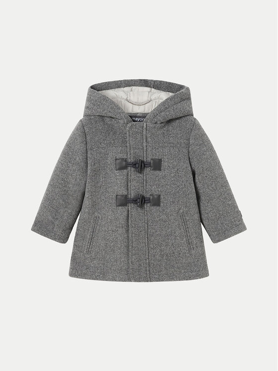 Mayoral Mayoral Зимно палто 2471 Сив Regular Fit