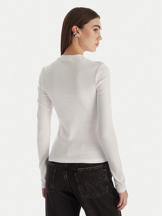 Patrizia Pepe Patrizia Pepe Blúzka 2M4512/J355-W103 Biela Regular Fit