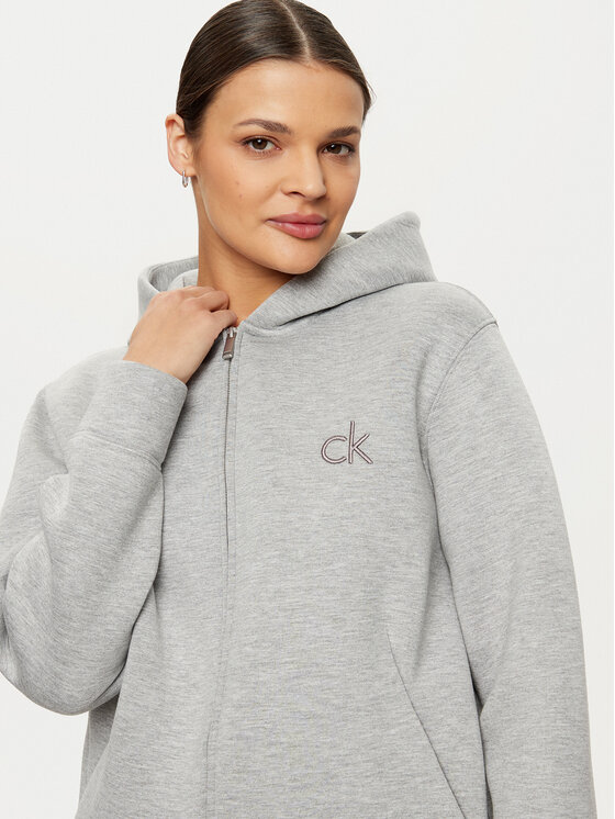 Calvin Klein Calvin Klein Mikina K20K208087 Šedá Relaxed Fit
