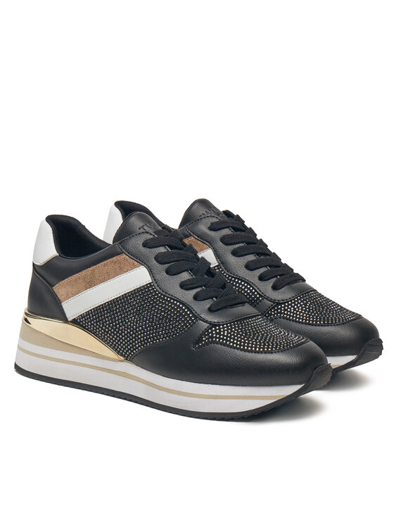 TWINSET TWINSET Sneakersy 242TGT18A Czarny