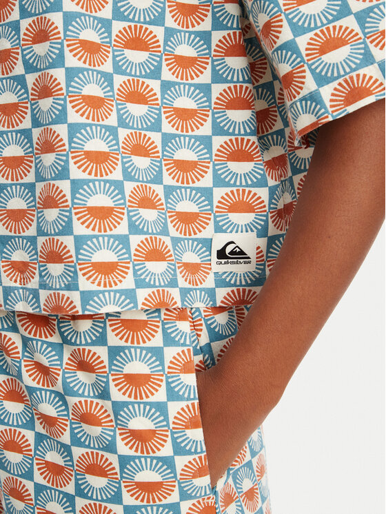 Quiksilver Quiksilver Košulja Dad Crop Fit EQWWT03144 Šarena Relaxed Fit