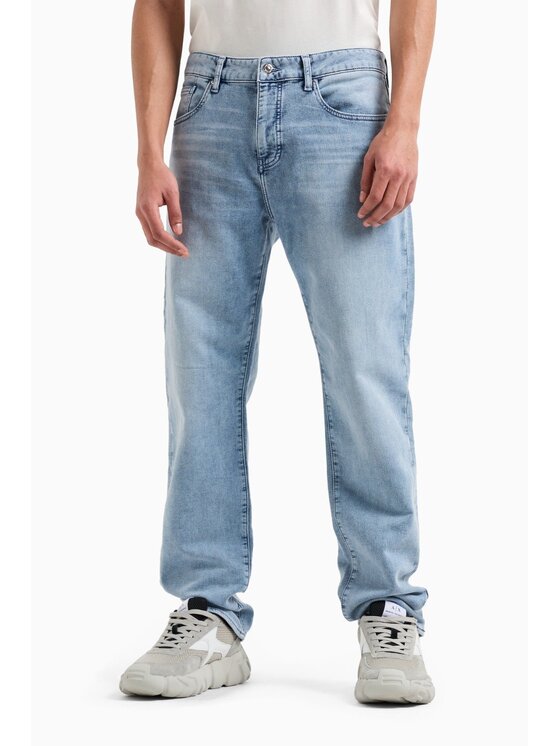Armani Exchange Armani Exchange Jeansy 3DZJ13 Z1TTZ Niebieski Slim Fit