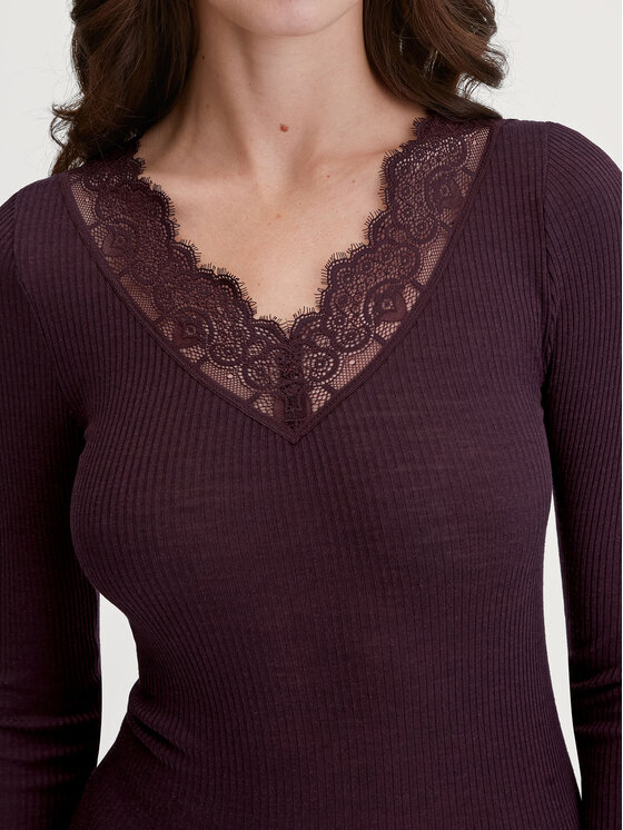 Calida Calida T-shirt 15652 Viola Slim Fit