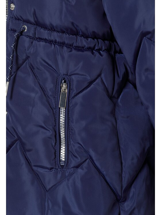 minoti minoti Kurtka zimowa 32COAT172 Granatowy Longline Fit