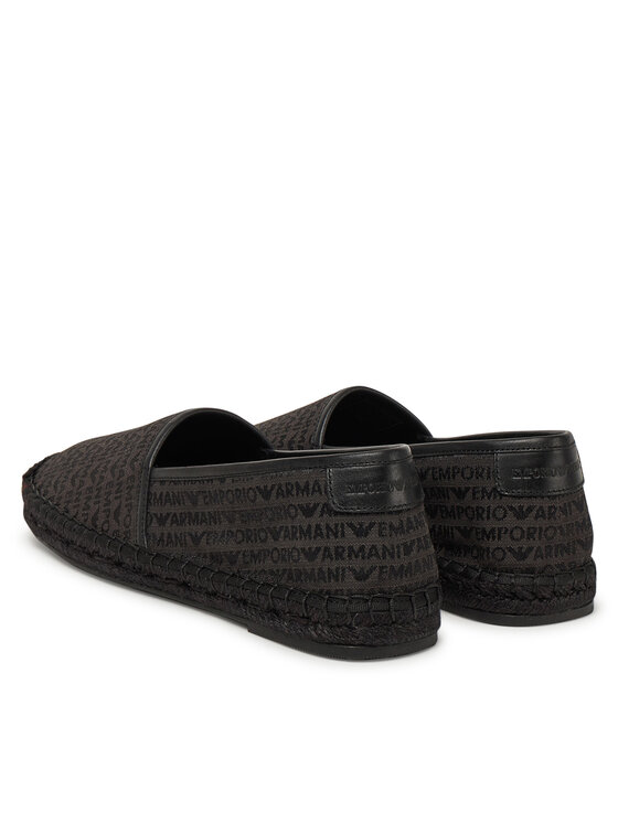 Emporio Armani Emporio Armani Espadryle X4S030 XR338 K001 Czarny