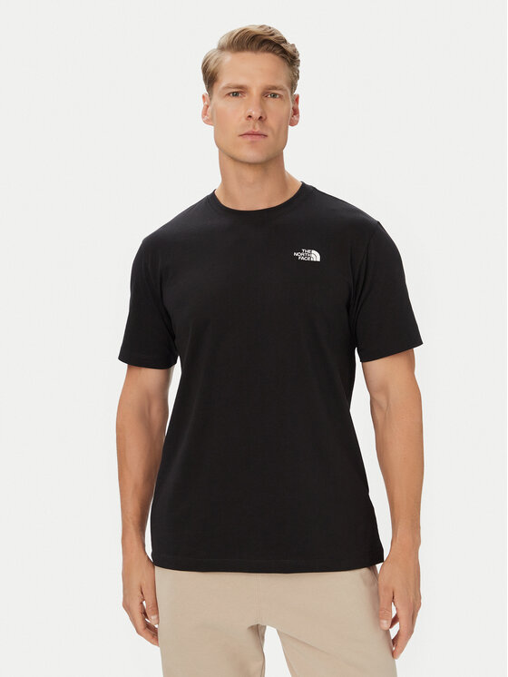 The North Face The North Face T-Shirt Evolution Simple Dome NF0A8CZ2 Černá Regular Fit