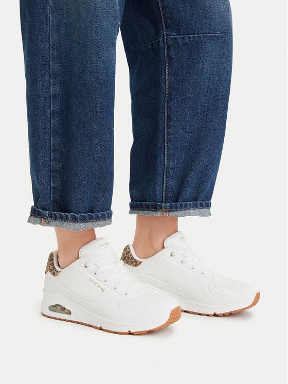 Skechers Skechers Sneakersy Uno 177093/WHLD Bílá