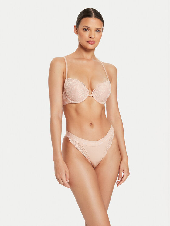 Guess Guess Biustonosz push-up O4YC01 PZ01C Beżowy
