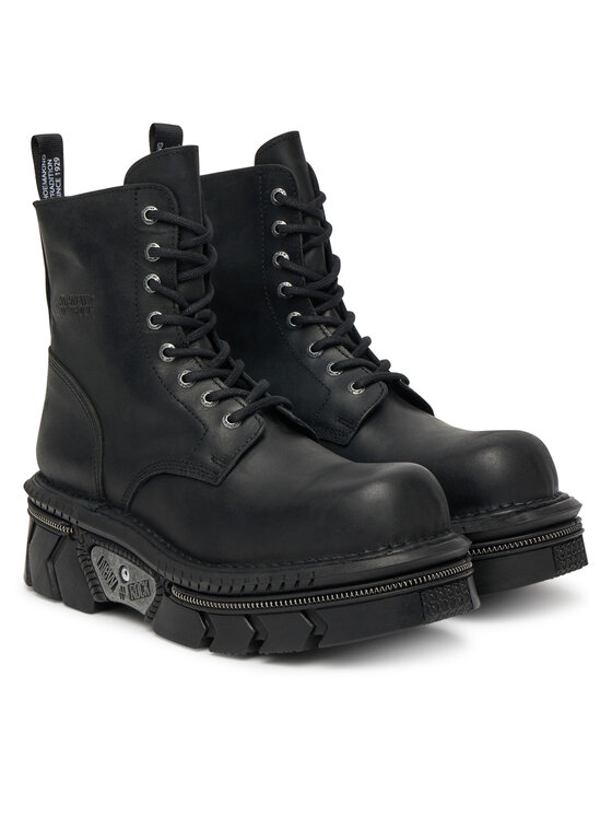 NEW ROCK NEW ROCK Bocanci M-MILI084N-S6 Negru