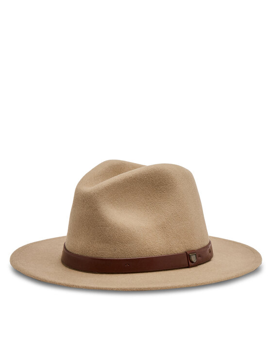 Pălărie Brixton Messer Fedora 10763 Sand