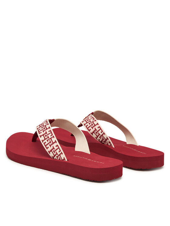 Tommy Hilfiger Tommy Hilfiger Flip-flops Corportate Sandal FW0FW09610 Piros