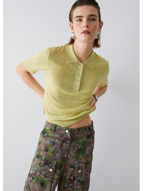 Liu Jo Liu Jo Maglione WA6285MS46JA4202 Giallo Regular Fit