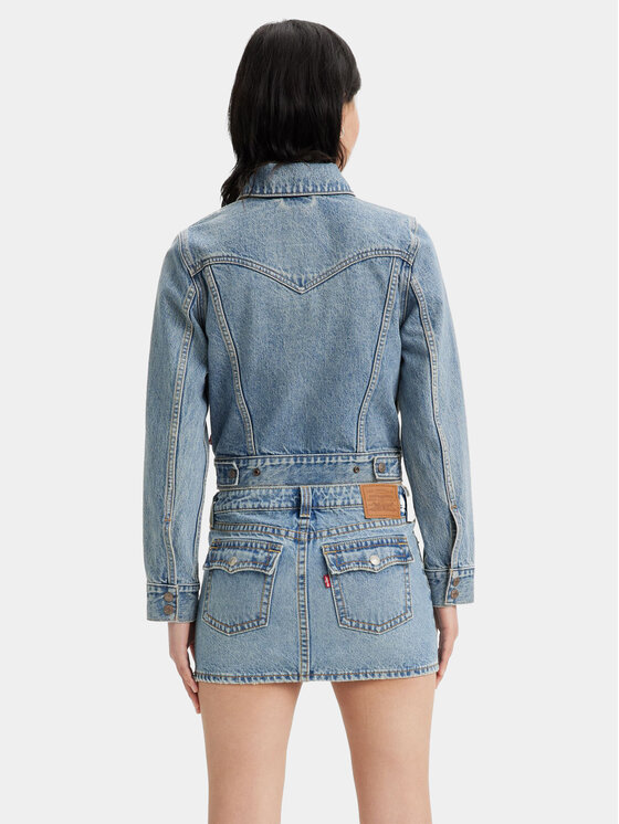 Levi's® Levi's® Džinsinė striukė A6048-0002 Mėlyna Regular Fit