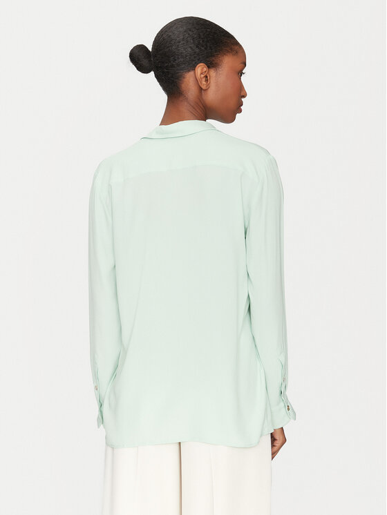 Marella Marella Camicia Inaco 2513111161 Verde Regular Fit