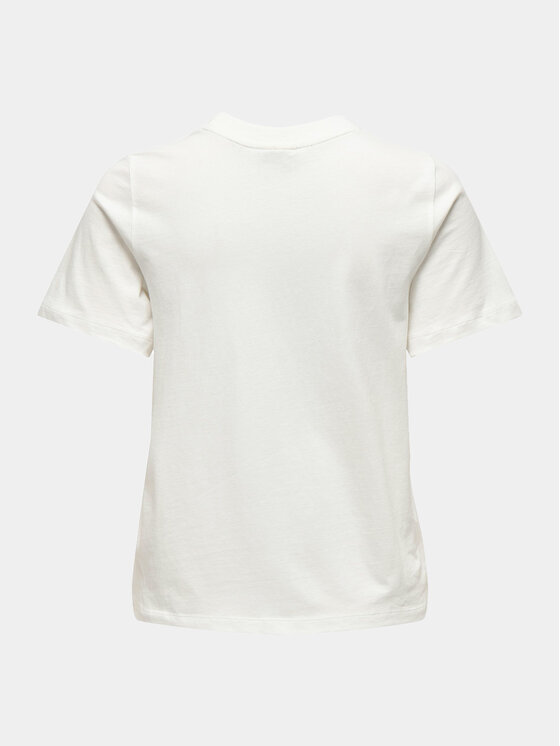 JDY JDY Футболка Pisa 15292431 Білий Regular Fit