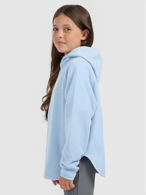 4F 4F Felpa di pile 4FJRAW25TFLEF444-33S Blu Oversize