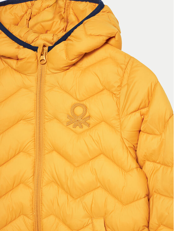United Colors Of Benetton United Colors Of Benetton Зимно яке 2TWDGN02V Жълт Regular Fit