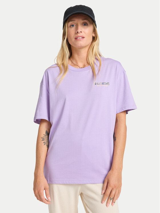 Billabong Billabong T-Shirt Mixing Vibes EBJZT00473 Μωβ Regular Fit