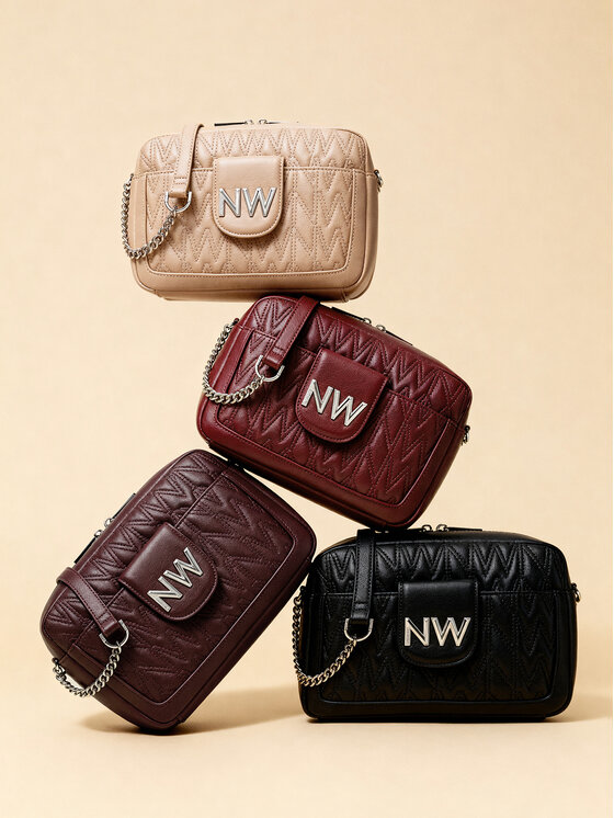 Nine West Nine West Ročna torba CEO-Astoria-Allure-01-LX10166 Bordo rdeča