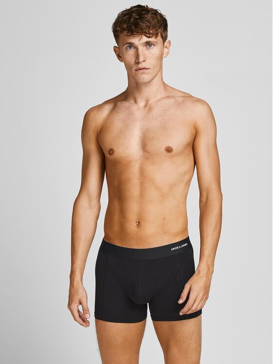 Jack & Jones Jack & Jones Súprava boxeriek Basic 12198852 Čierna
