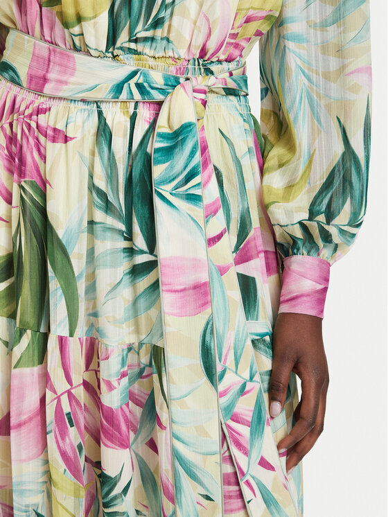 Guess Guess Ljetna haljina W5GT16 WH9Z2 Šarena Regular Fit