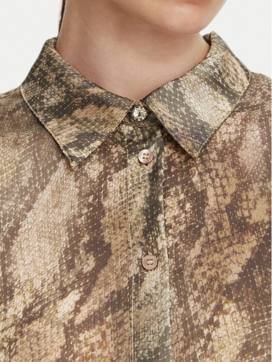 Guess Guess Camicia W6YH68 W3212 Verde Regular Fit