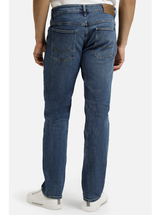 Cross Jeans Cross Jeans Jeansy F 194-714 Niebieski Straight Leg