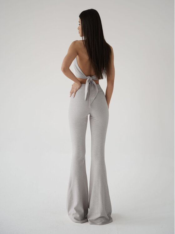 MissDenim MissDenim Legginsy Cozy Szary Second Skin Fit