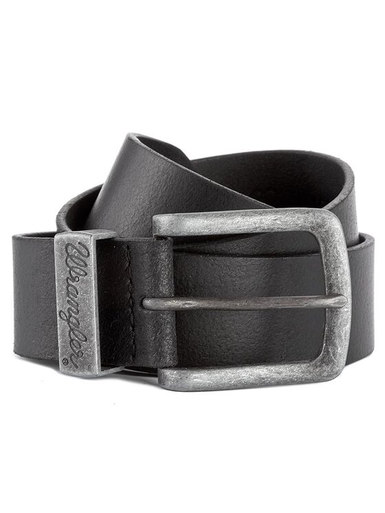 Wrangler Wrangler Pasek Męski Metal Loop W0080US01 85 Czarny