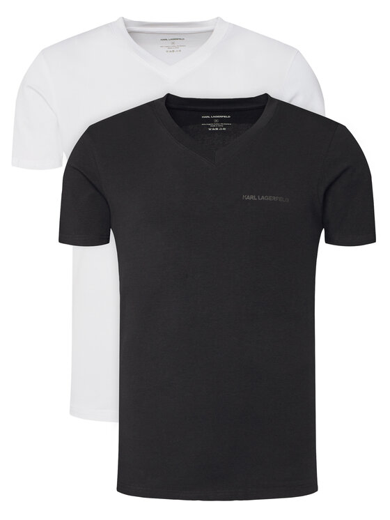 KARL LAGERFELD KARL LAGERFELD Set 2 majice A3M47006 Šarena Slim Fit