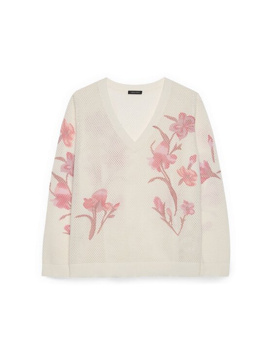 Fiorella Rubino Fiorella Rubino Maglione M201L008478N0S1 Bianco Regular Fit