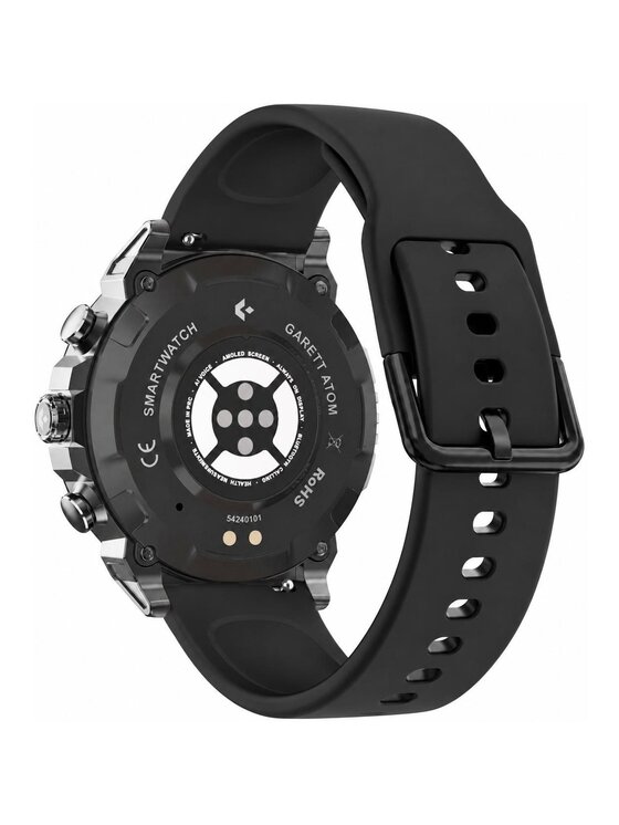 Garett Garett Zegarek 5904238486863-PAY-BLACK Czarny