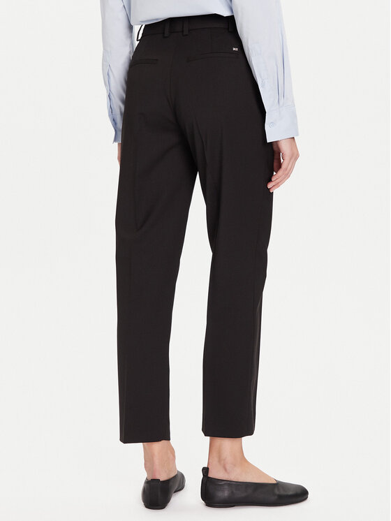 Tommy Hilfiger Tommy Hilfiger Pantaloni chino WW0WW48353 Negru Slim Fit