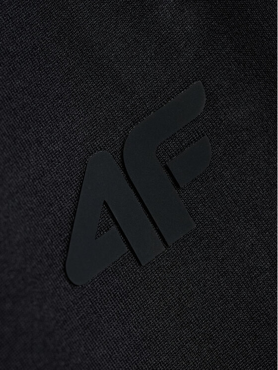 4F 4F Spodnie dresowe BASIC+ Czarny Regular Fit