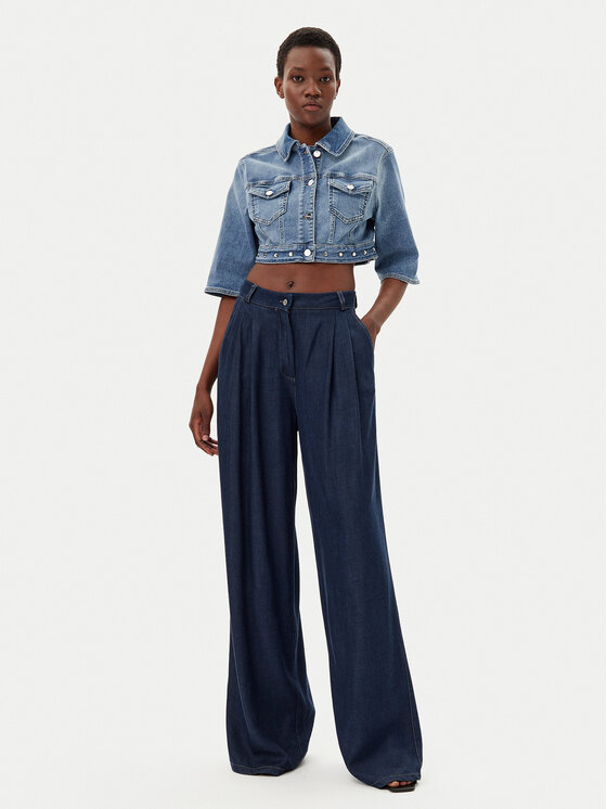 Liu Jo Liu Jo Giacca di jeans UA5077 D4615 Blu Regular Fit