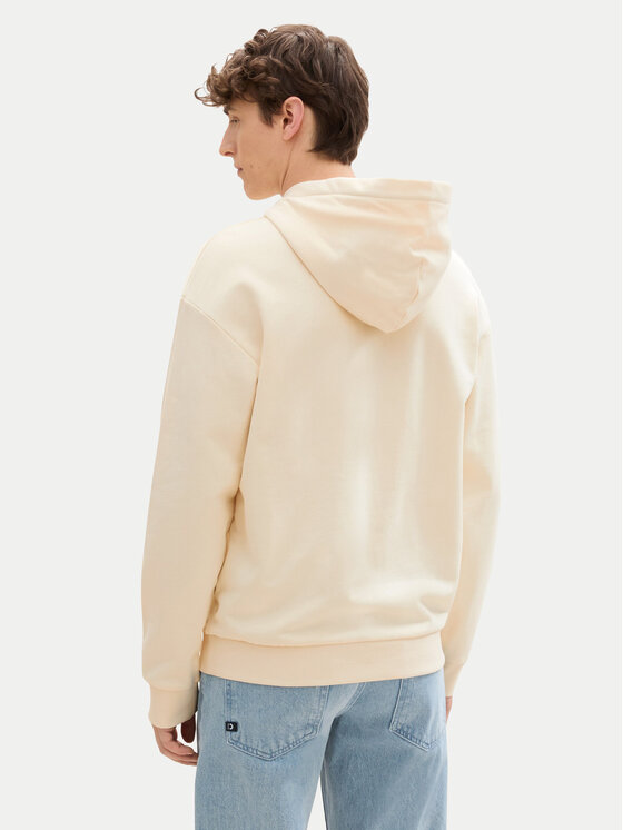 Tom Tailor Denim Tom Tailor Denim Sweatshirt 1041482 Écru Regular Fit